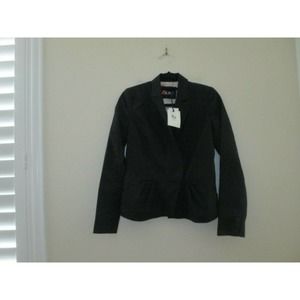 NWT Sinequanone Black Blazer 38 French Tall